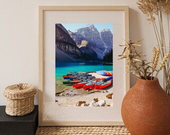 Alberta, Canada • Moraine Lake | Digital Print