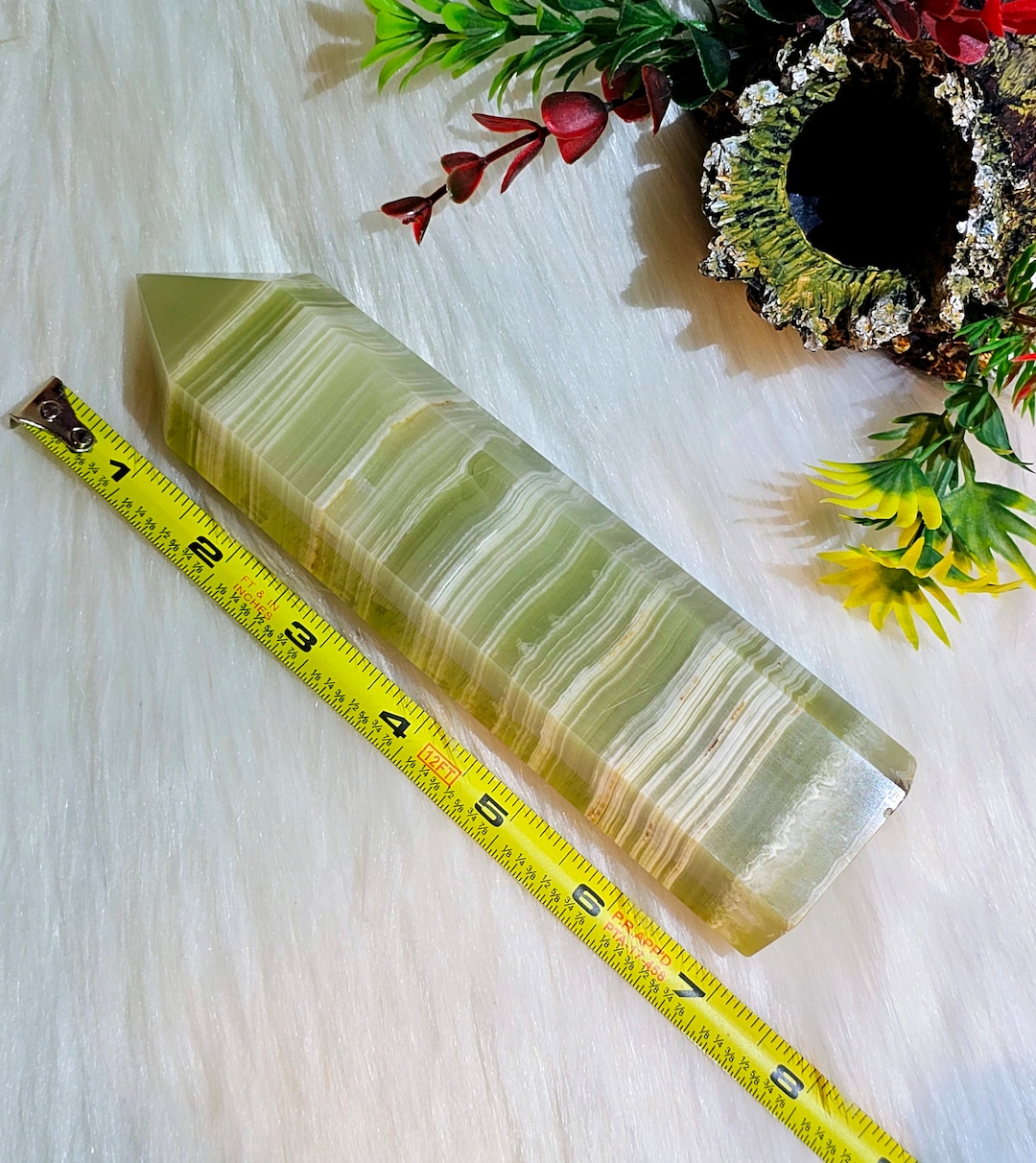 Afghanistan Jade Tower / 7.3 / Afghan Jade / Chakra / Etsy