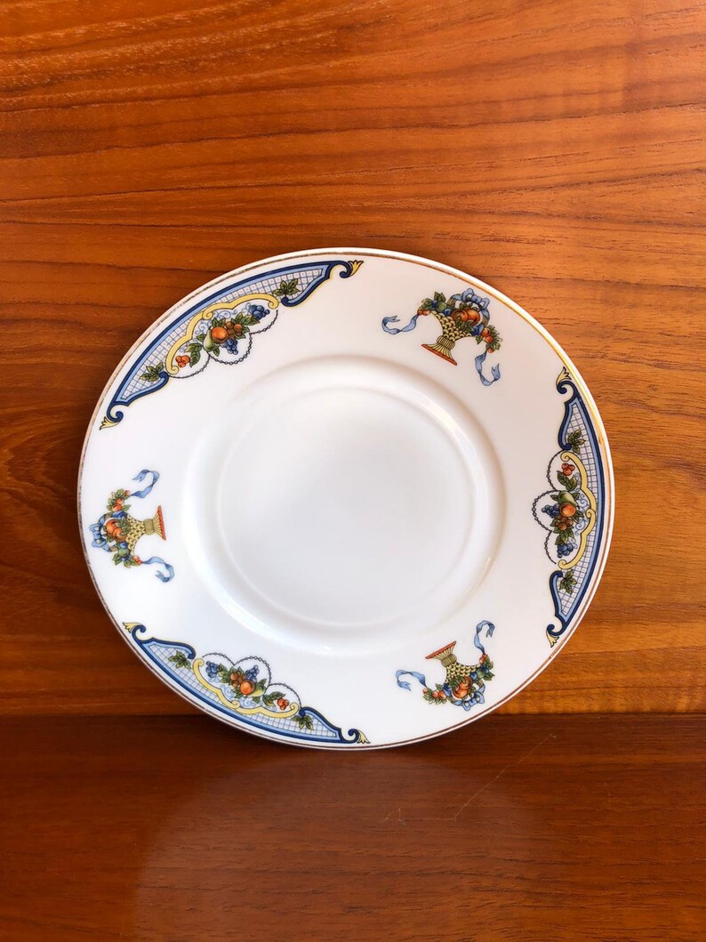 Vintage Epiag Czechoslovakia Plate. Fruit Design Side Plate. Kitchen Decor. Etsy