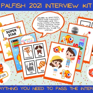 PalFish Updated 2021 Interview Kit (All trial slides +tips, props, custom name tag, logo, rewards system, & more) *INSTANT DIGITAL DOWNLOAD*