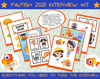 PalFish Updated 2021 Interview Kit (All trial slides +tips, props, custom name tag, logo, rewards system, & more) *INSTANT DIGITAL DOWNLOAD*