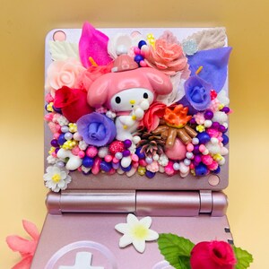 Diorama Game Boy Advance SP Kawaii White Rabbit