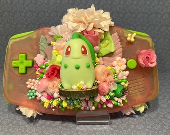 Diorama Nintendo Game boy Advance Germignon Chikorita