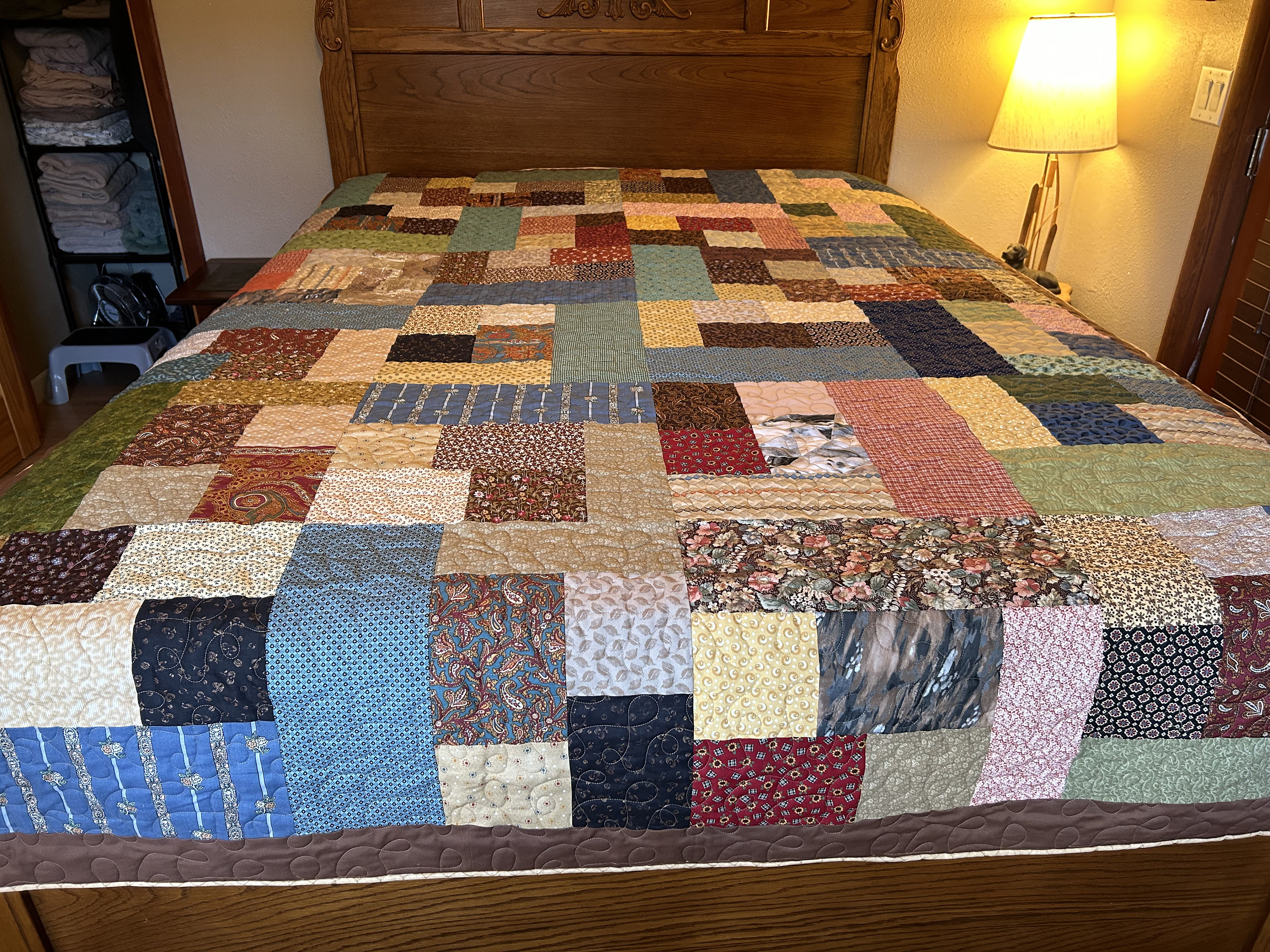 Scrappy Quilt - Etsy