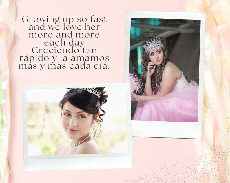 Quinceañera Slideshow With Photos and Music by Choice / Video Memory Slideshow for Quince / Teen