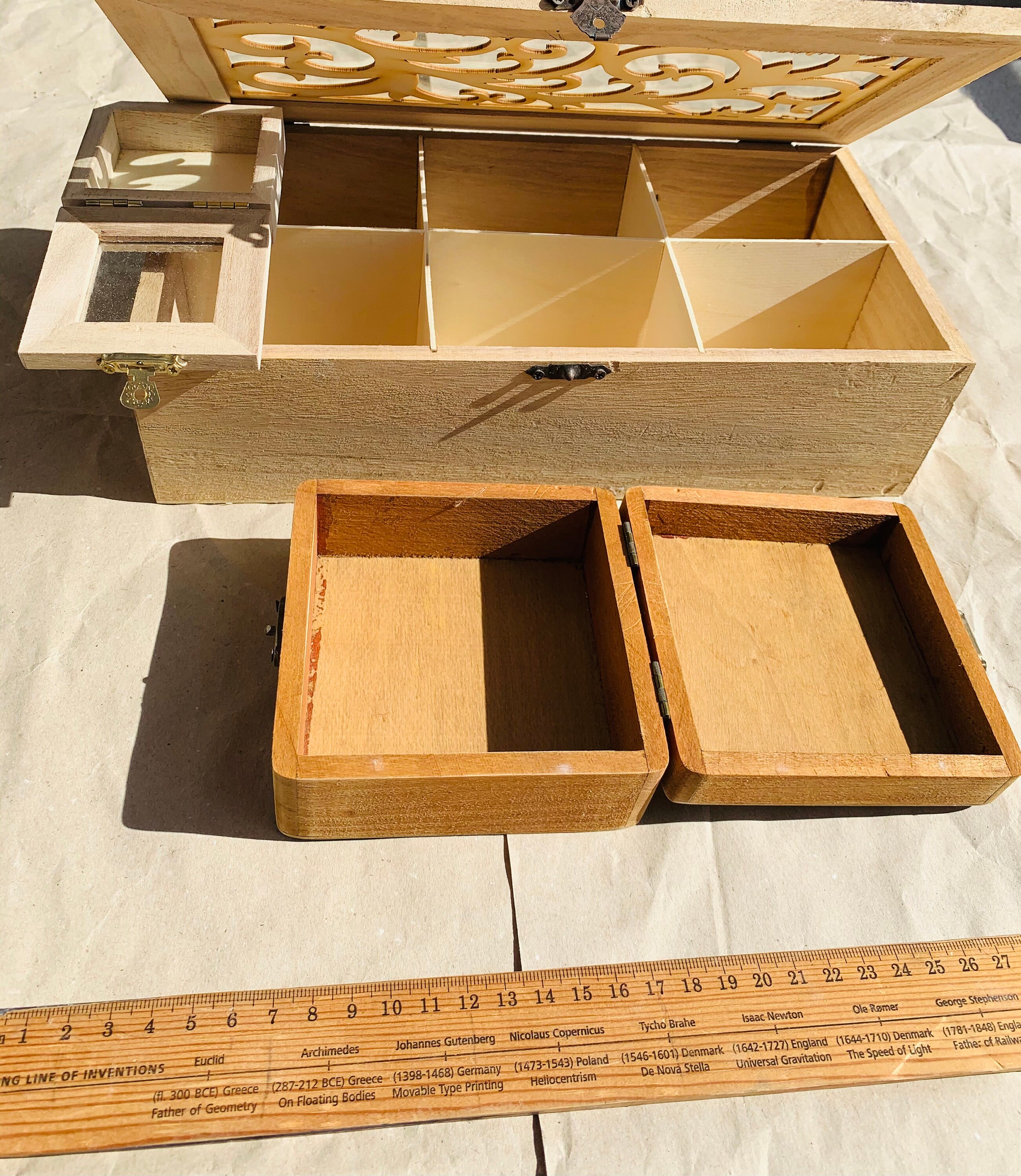 Wooden decorative boxes plain wooden boxes set of boxes Etsy