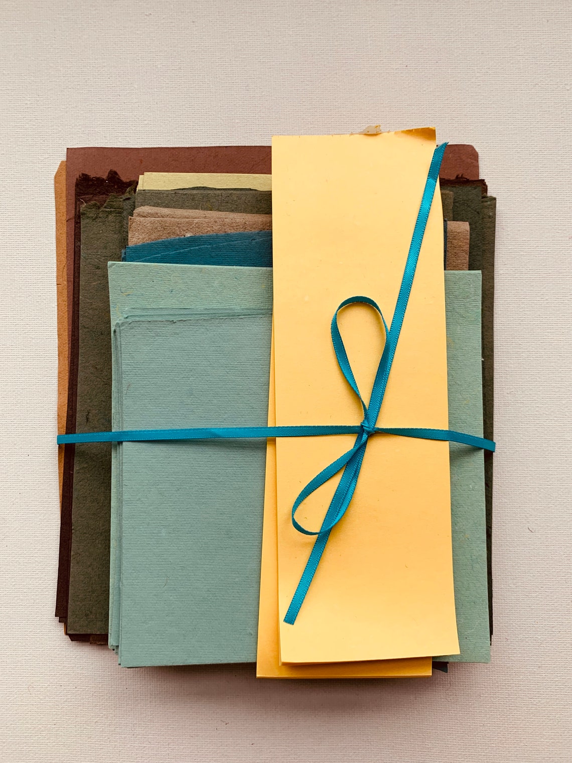 Handmade Paper Paper Art Paper Collage Supplies Etsy