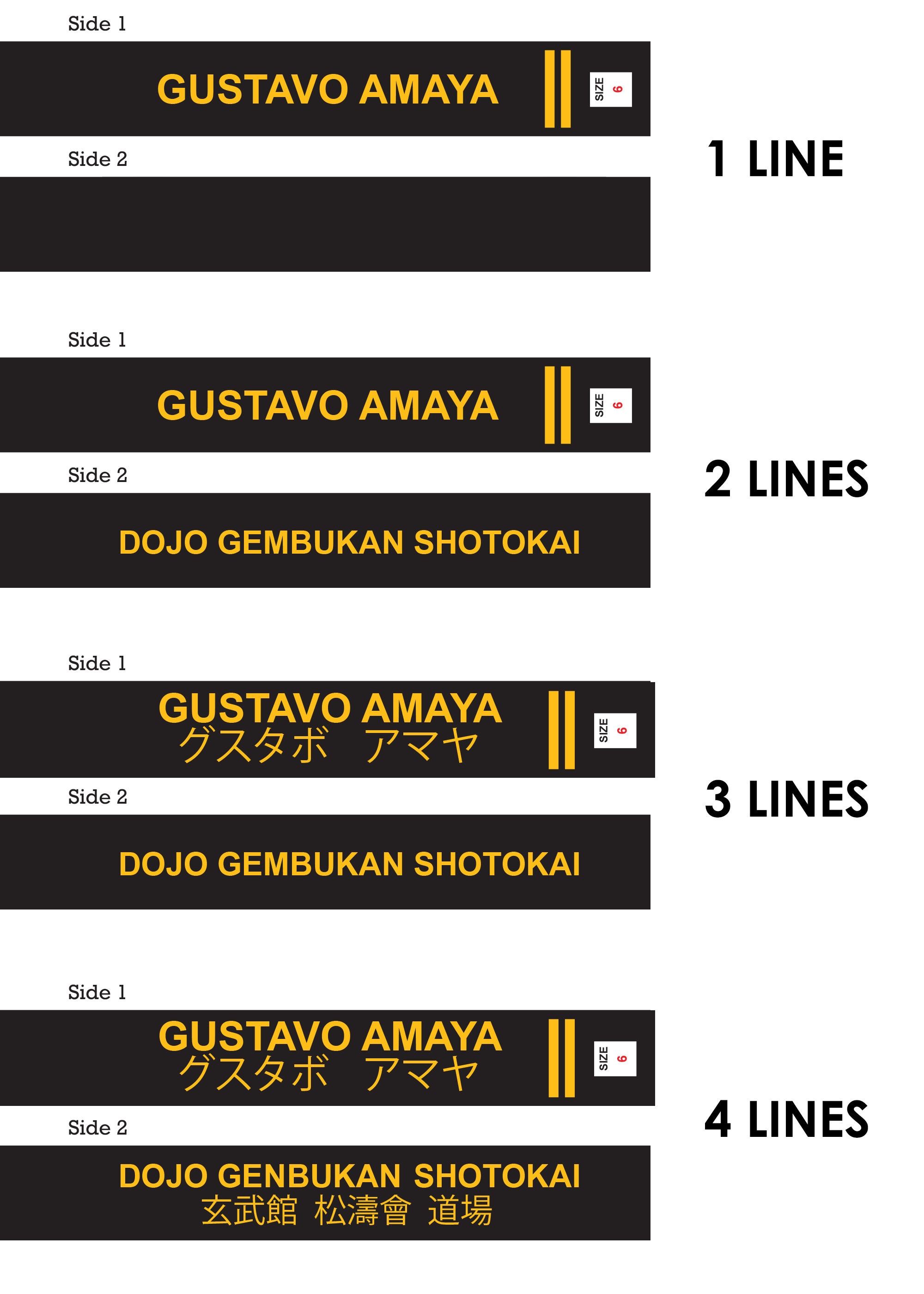 Cinturón bordado personalizado Taekwondo Karate - Etsy España