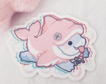 MR Rivals Jeff the Land Shark vinyl sticker | sticker