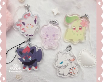 PKM Vol. 2 - Zoru, Espr, Reshi, Chiko Pocket Pals | Telefonberlock i akryl