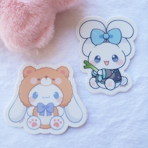 kawaii Cinnaroll Welpen Vinyl-Aufkleber | Aufkleber