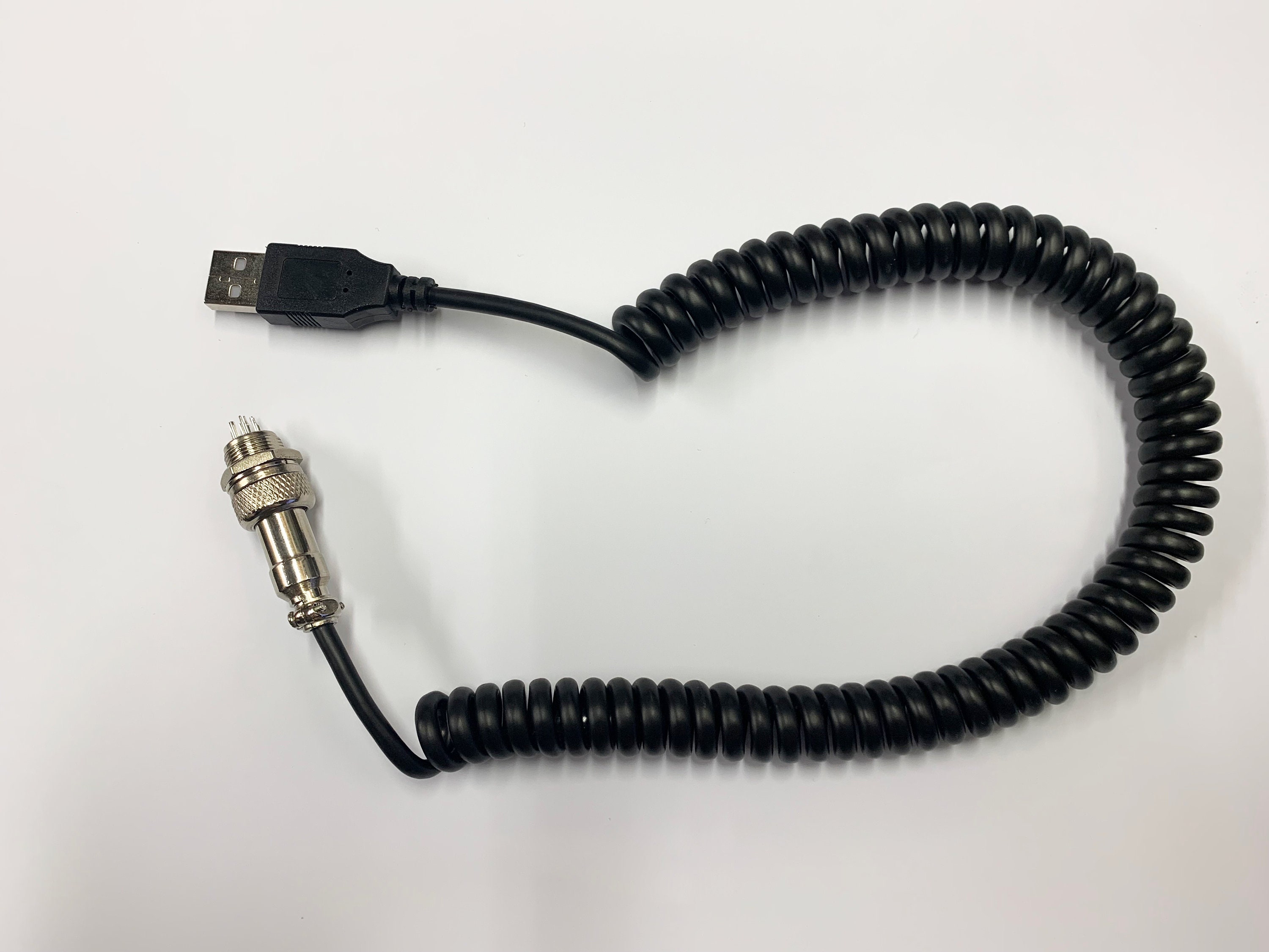 USB to GX12 Coiled Simracing Cable - Etsy UK
