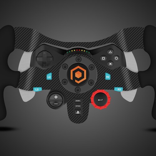 Logitech G29 G923 Mercedes F1 Steering Wheel Mod Addon With Etsy