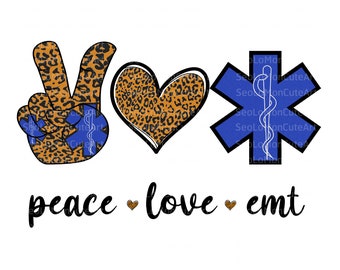 Free Free 348 Peace Love Emt Svg SVG PNG EPS DXF File