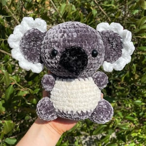Koala, amigurumi, crochet pattern, Koala bear teddy, toy, Koala bear gifts, crocheted animal, australian animals, nursery decor safari PDF image 7
