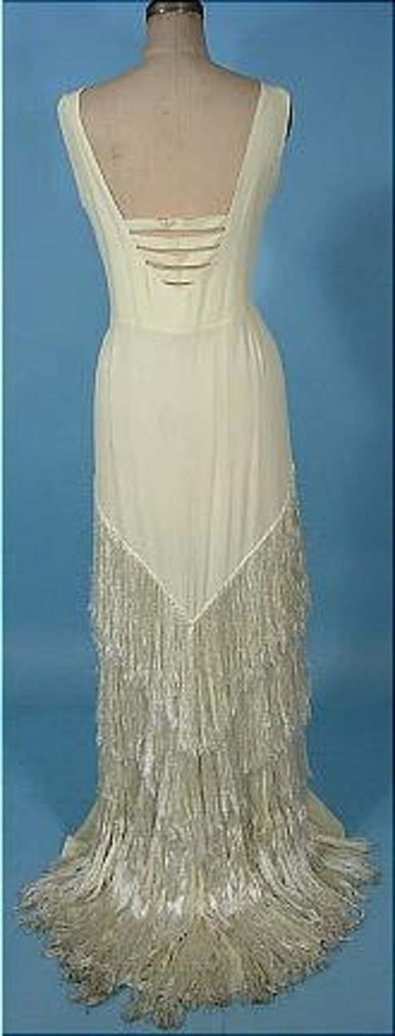 1930s Ivory Crepe Gown