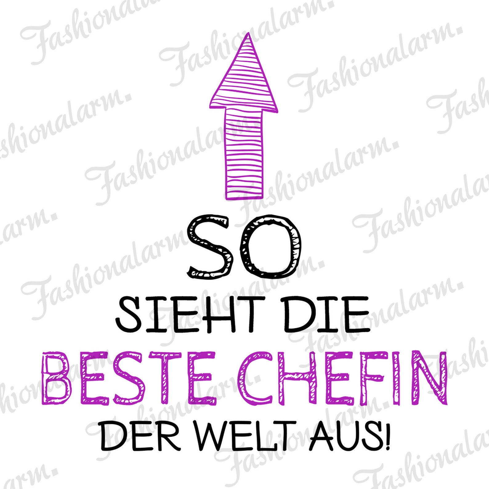 Tasse "So sieht die beste Chefin der Welt aus" von Fashionalarm
