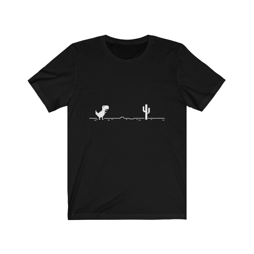 Chrome Dino – Offline T-Rex Women's T-Shirt