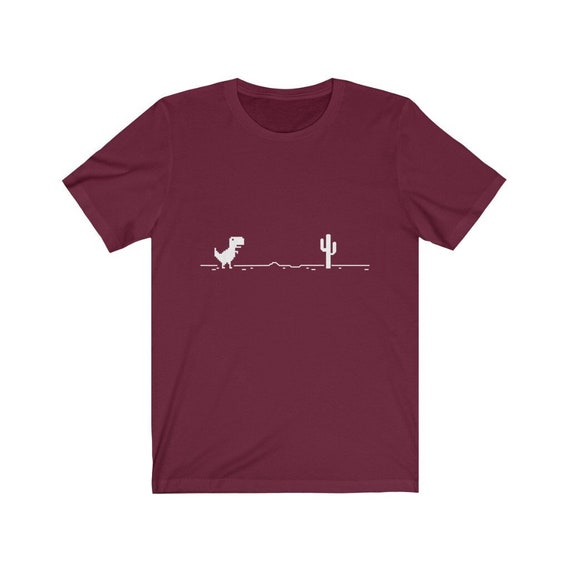 Dino Runner - Google Chrome Browser Game Classic T T-Shirt