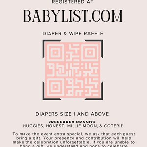Spring Baby Shower Invitation CANVA Editable - Etsy