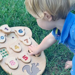 Acorn Counting & Matching Puzzle image 9