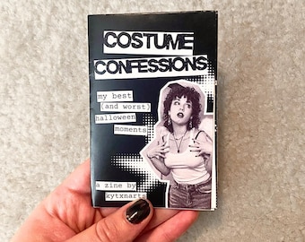 costume confessions; a perzine about halloween costumes