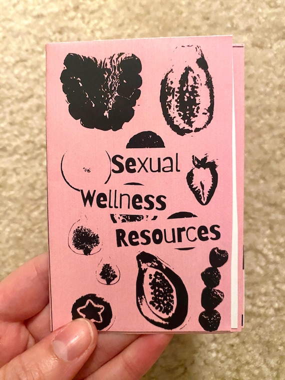 sexual wellness resources zine