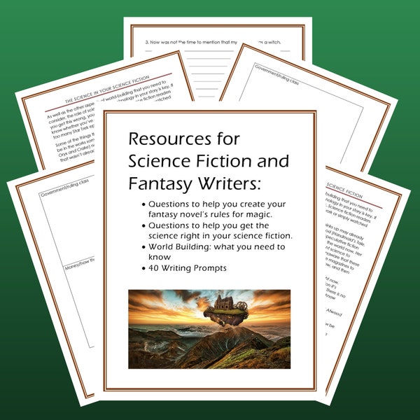 Resources for Science Fiction and Fantasy Writers