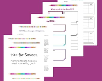 Pencil Planner for Writers