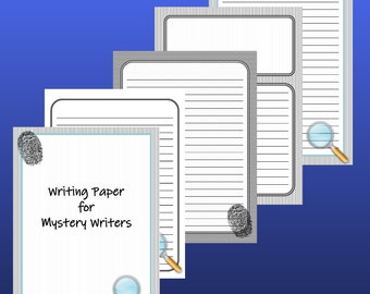 Writing Paper for Mystery Writers