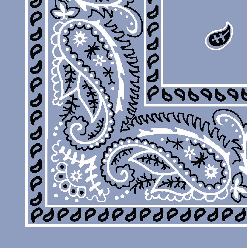 Digital Bandana Print Party Paper Craft Paper Wallpaper Crafts Signs ...