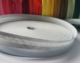 Lovely 100% Cotton Single Fold 12mm (1/2inch) Bias Binding - Available in Multiple Colours! Free Delivery Options!
