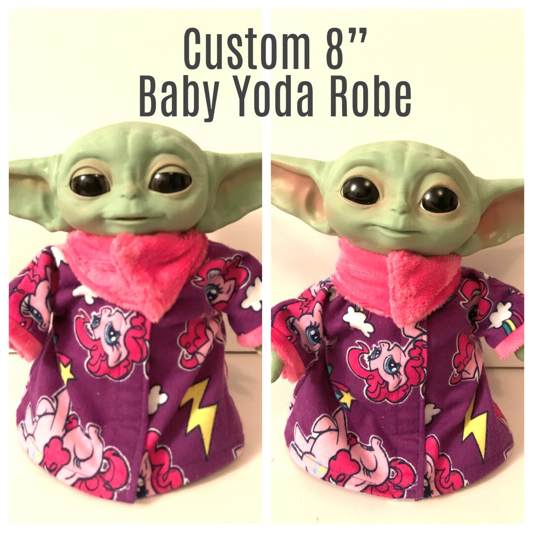 Custom 8 Baby Yoda Robe Etsy