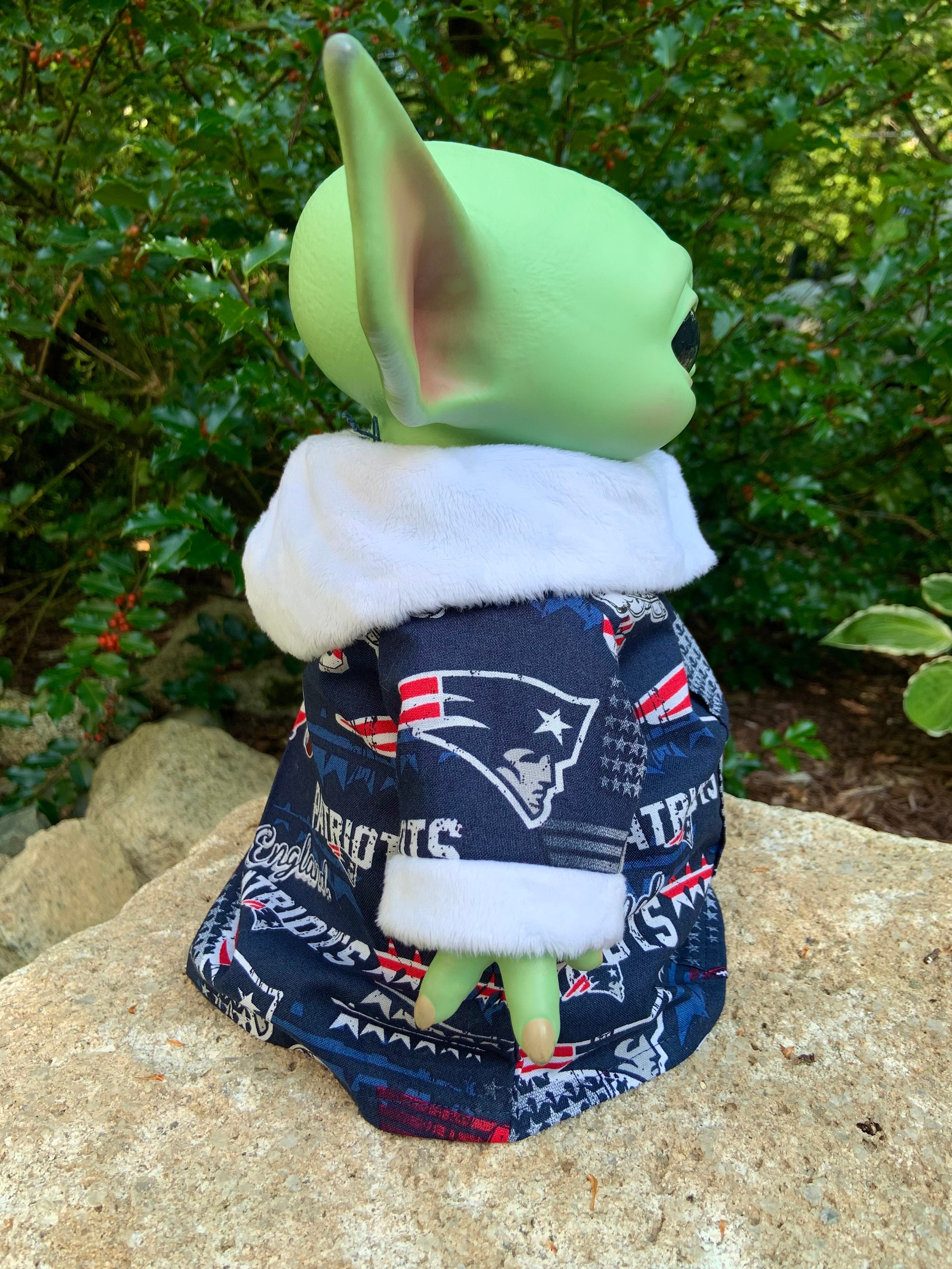 NFL Baby Yoda Football Robe New England Patriots - Etsy