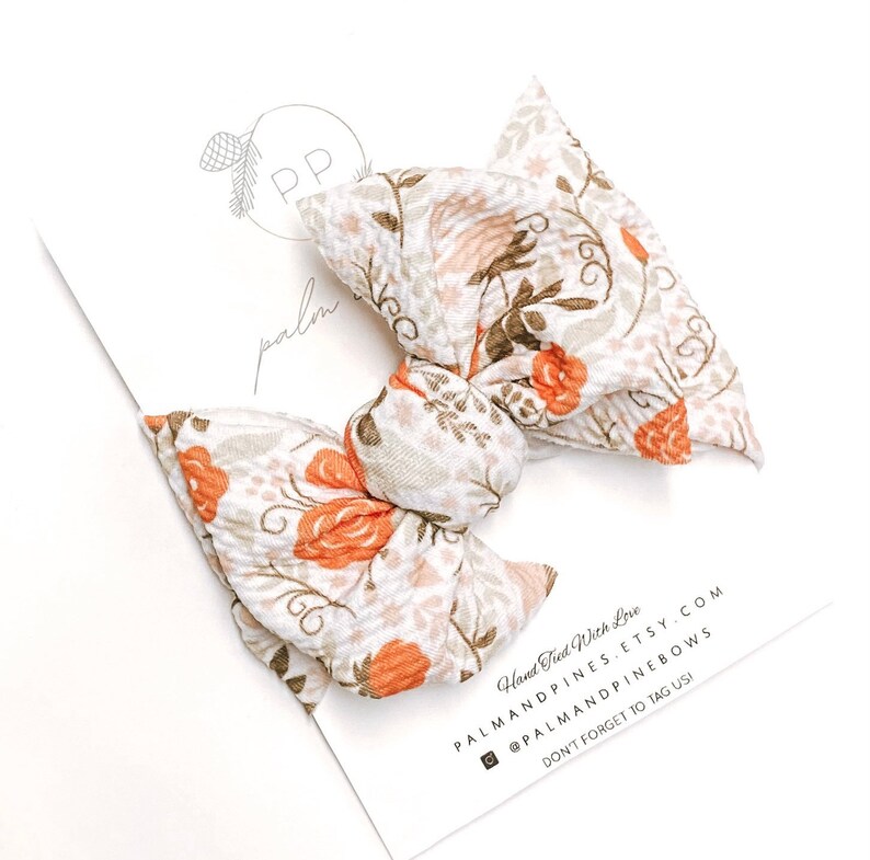 Neutral Bow Headwrap Newborn Bow Headwrap flower hair bows Flower Bow Headband Newborn Bow Headband Neutral Flower Bow Headwrap