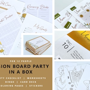 Vision Board Party in a Box