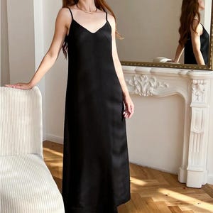 Linen Camisole Dress | Spaghetti Strap Dress | Linen Slip Dress | Sleeveless Dress | Adjustable Straps | Cami Dress | Plus Size Friendly