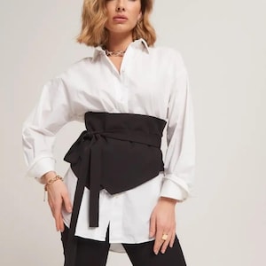 Obi Waist Belt | Women Tie Belt | Belt for Dress | Linen Waist Belt | Linen Obi Belt | Corset Belt | Linen Shirt Belt | Wrap Belt