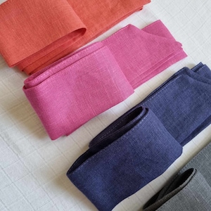Elegant Linen Dress Belt: Handcrafted Waist Cincher for a Stylish Look | Obi Belt | Linen Waist Belt | Corset Belt | Linen Accessory