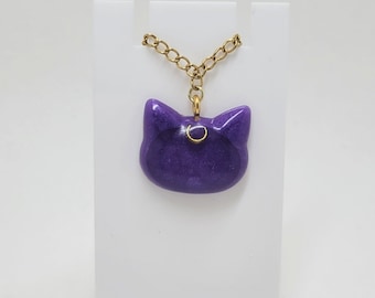 Sailor Moon Luna hars ketting 16 inch vergulde ketting