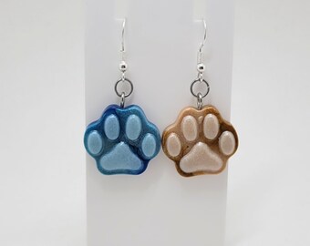 Bluey and Bingo Heeler Resin Dangle Earrings