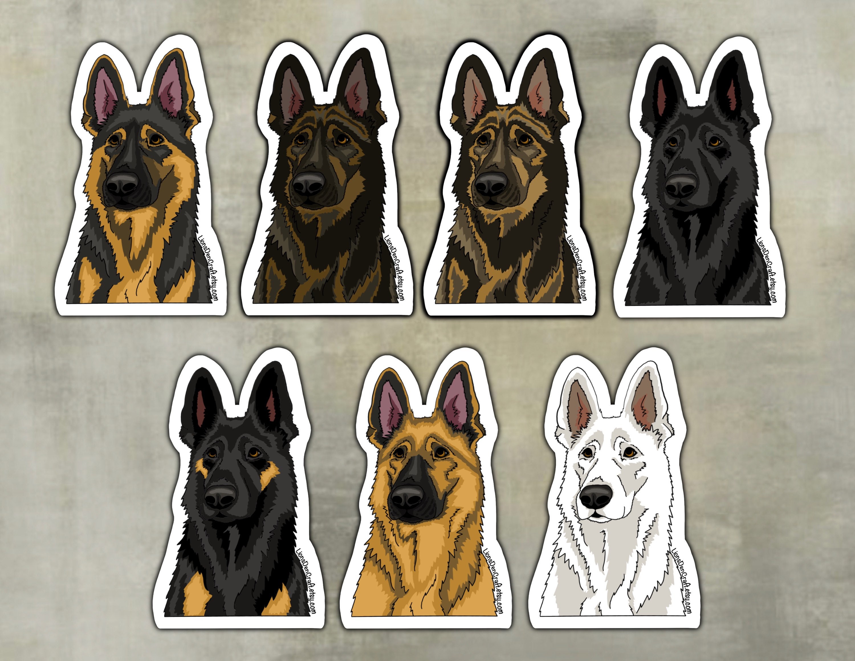 Different types of german shepherd best sale coats