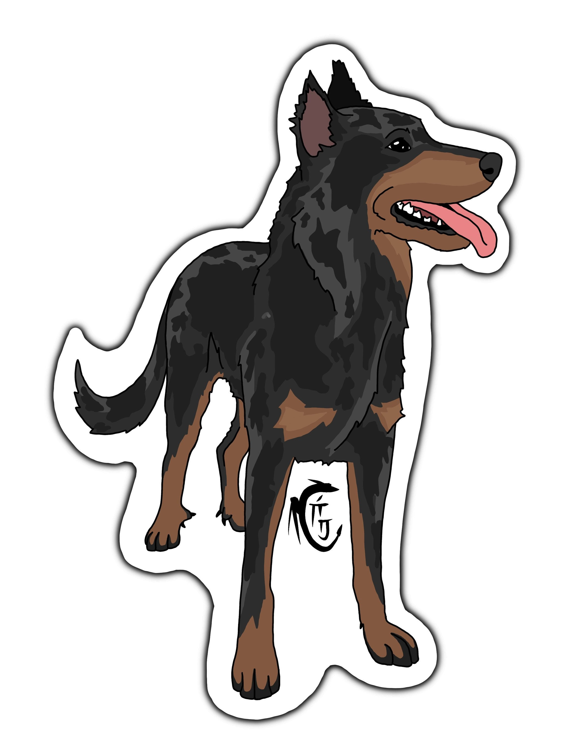 Beauceron Series Stickers | Etsy