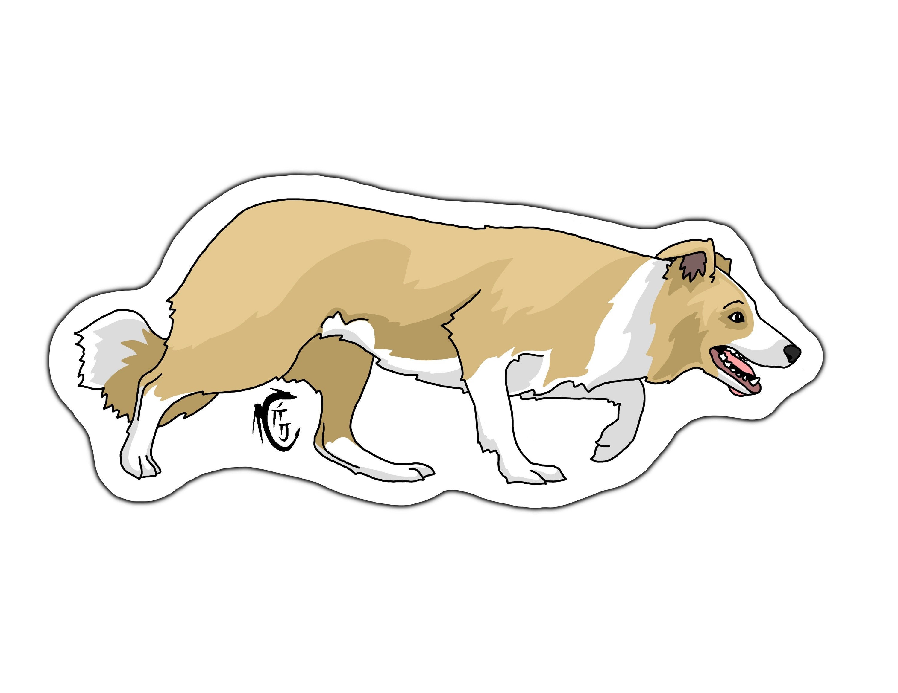 Border Collie Series Stickers | Etsy