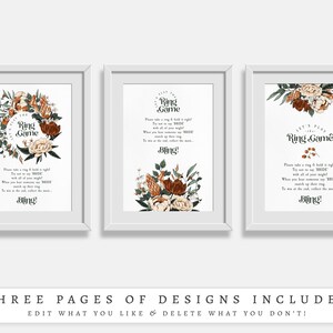 Boho Peony Editable the Ring Game Template, Printable Rustic Bohemain ...