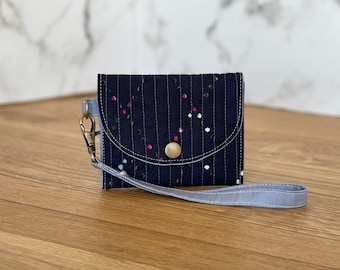 Pulsera acolchada Snap Pouch, estuche de tarjeta / CopperandCitrus
