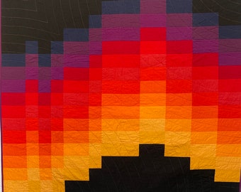 The Valley Quilt (dos tamaños) versión Phoenix Suns / Copperandcitrus