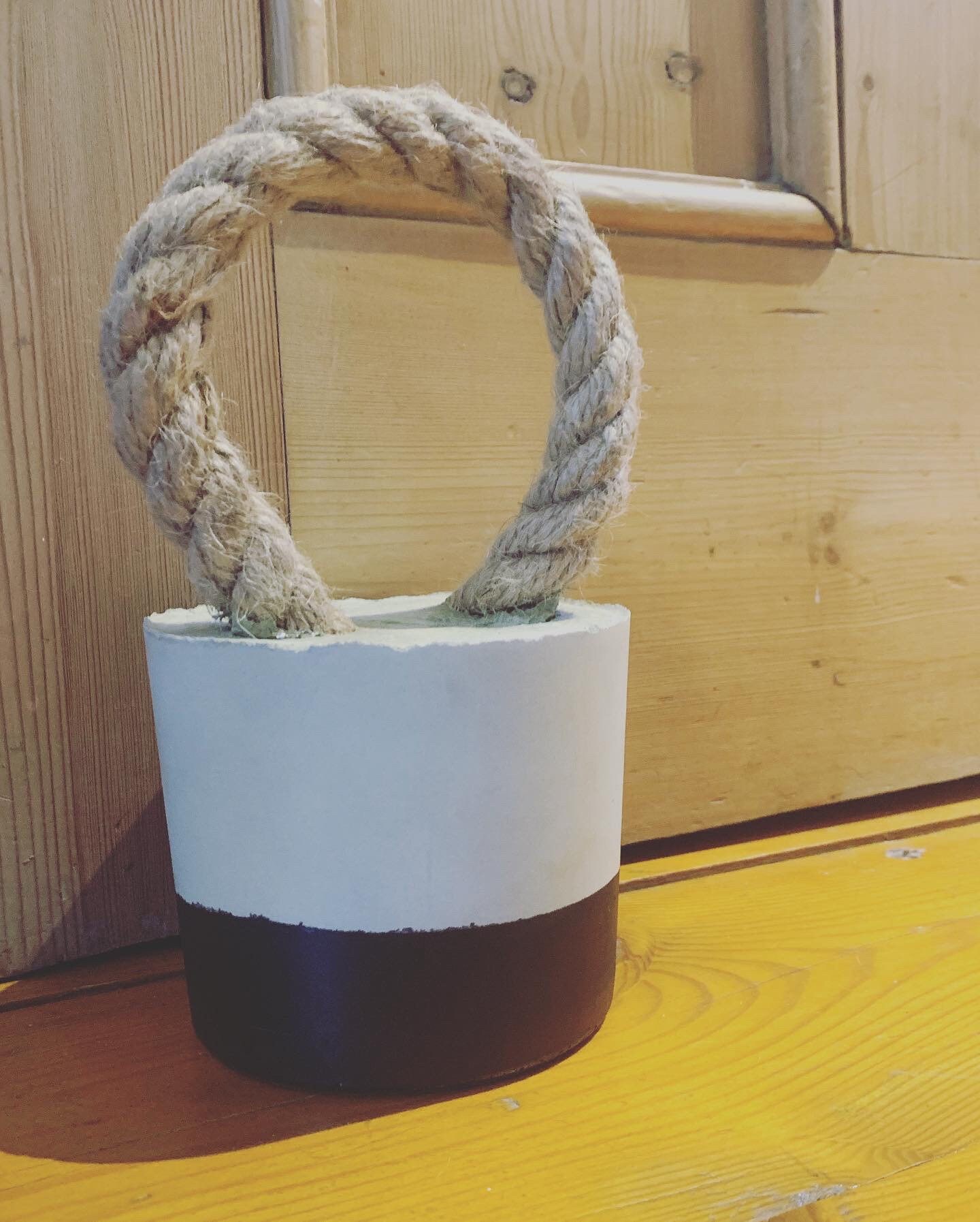 Concrete Door stop Etsy