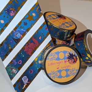 Hades Gold Foil Washi Tape