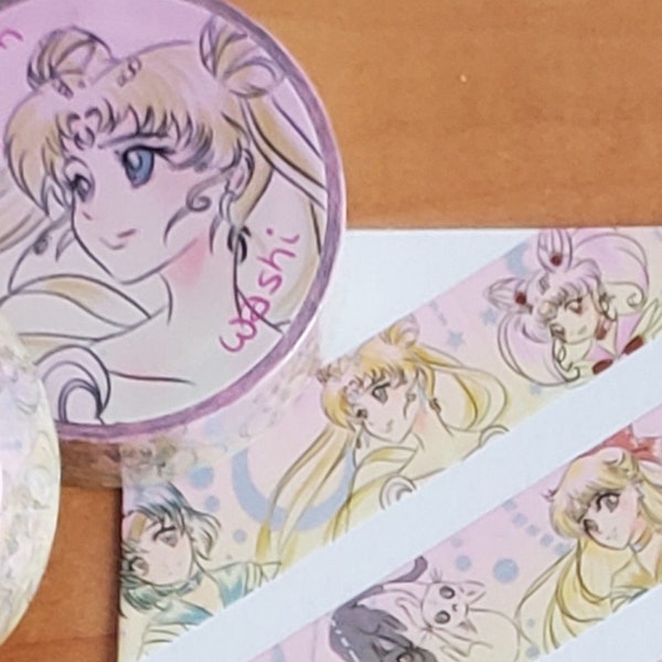 Holographic Washi Tape - 90's Anime